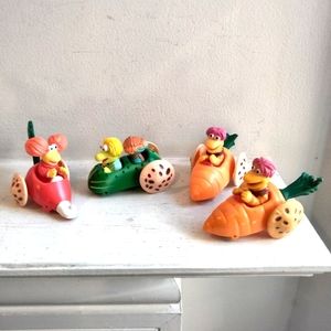 Vintage Fraggle Rock 4 piece McDonalds toys